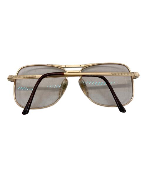 dunhill（ダンヒル）dunhill (ダンヒル) 眼鏡 ゴールドカラーの古着・服飾アイテム