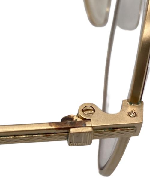 dunhill（ダンヒル）dunhill (ダンヒル) 眼鏡 ゴールドカラーの古着・服飾アイテム