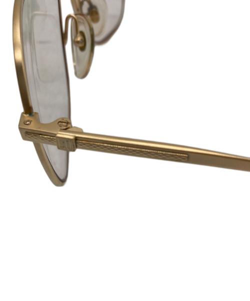 dunhill（ダンヒル）dunhill (ダンヒル) 眼鏡 ゴールドカラーの古着・服飾アイテム