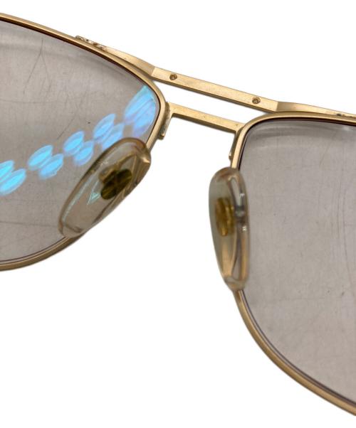 dunhill（ダンヒル）dunhill (ダンヒル) 眼鏡 ゴールドカラーの古着・服飾アイテム