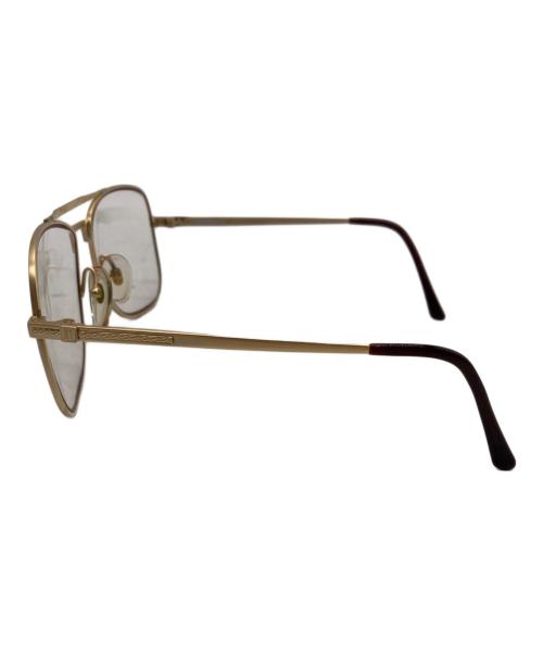 dunhill（ダンヒル）dunhill (ダンヒル) 眼鏡 ゴールドカラーの古着・服飾アイテム