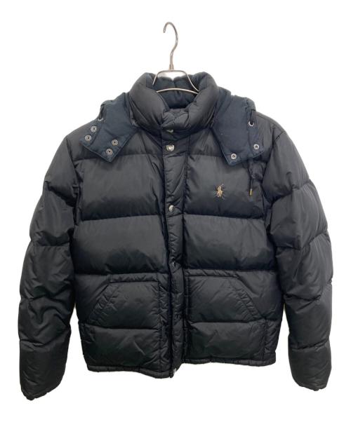 POLO RALPH LAUREN（ポロ・ラルフローレン）POLO RALPH LAUREN (ポロ・ラルフローレン) ダウンジャケット ブラック サイズ:Ｍの古着・服飾アイテム