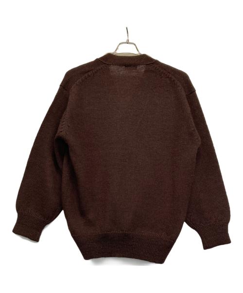 COMME des GARCONS HOMME（コムデギャルソン オム）COMME des GARCONS HOMME (コムデギャルソン オム) 厚手カーディガン ブラウン サイズ:40の古着・服飾アイテム
