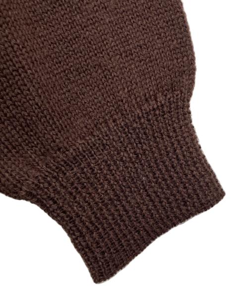 COMME des GARCONS HOMME（コムデギャルソン オム）COMME des GARCONS HOMME (コムデギャルソン オム) 厚手カーディガン ブラウン サイズ:40の古着・服飾アイテム