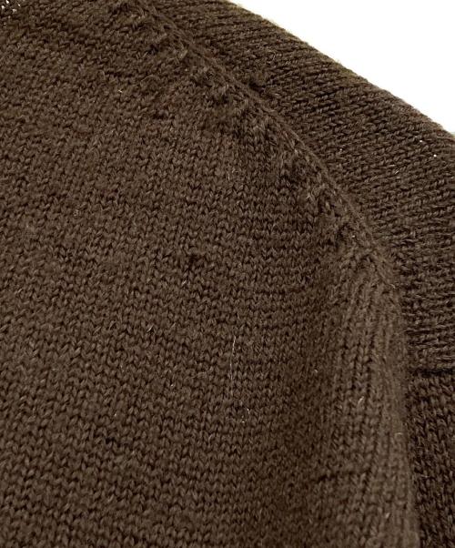 COMME des GARCONS HOMME（コムデギャルソン オム）COMME des GARCONS HOMME (コムデギャルソン オム) 厚手カーディガン ブラウン サイズ:40の古着・服飾アイテム