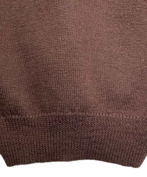 COMME des GARCONS HOMME（コムデギャルソン オム）COMME des GARCONS HOMME (コムデギャルソン オム) 厚手カーディガン ブラウン サイズ:40の古着・服飾アイテム