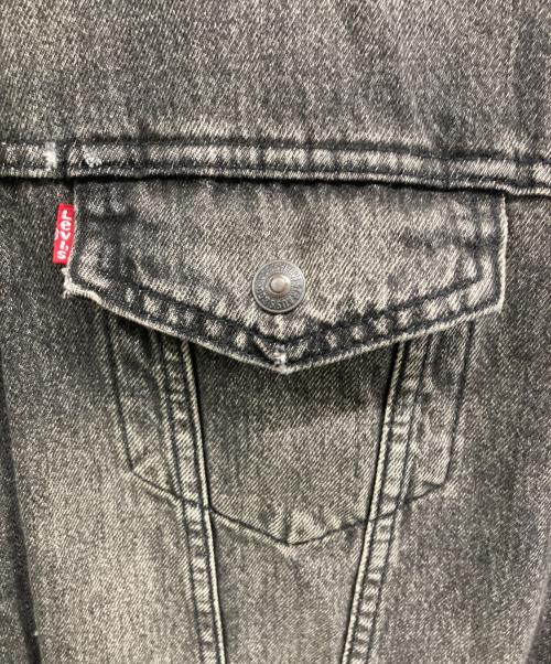 LEVI'S（リーバイス）LEVI'S (リーバイス) デニムボアジャケット ブラック サイズ:XLの古着・服飾アイテム