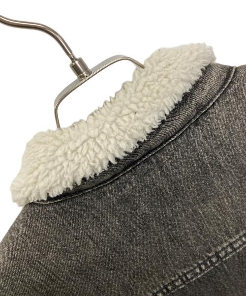 LEVI'S（リーバイス）LEVI'S (リーバイス) デニムボアジャケット ブラック サイズ:XLの古着・服飾アイテム