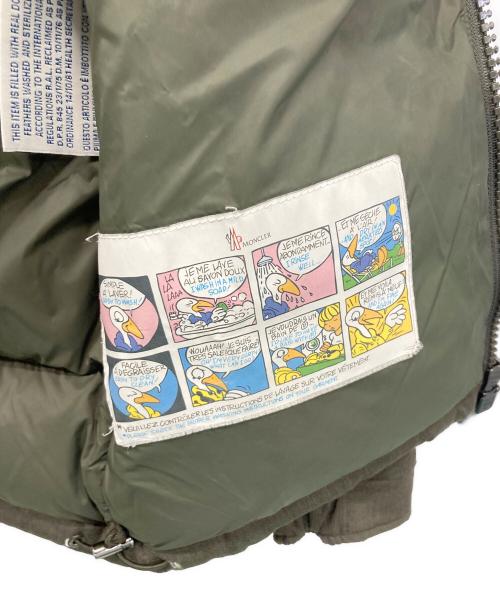 MONCLER（モンクレール）MONCLER (モンクレール) ダウンジャケット カーキの古着・服飾アイテム