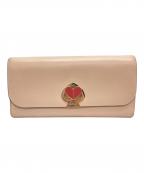 Kate Spadeケイトスペード）の古着「長財布」｜ピンク