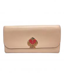 Kate Spade（ケイトスペード）の古着「長財布」｜ピンク
