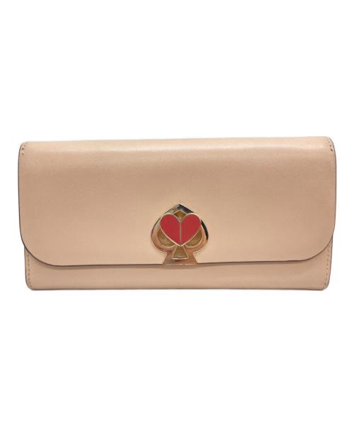 Kate Spade（ケイトスペード）Kate Spade (ケイトスペード) 長財布 ピンクの古着・服飾アイテム