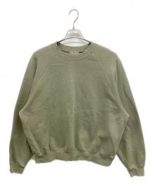 ESSENTIALS（エッセンシャルズ）の古着「裏起毛スウェット」｜オリーブ