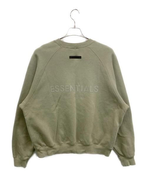 ESSENTIALS（エッセンシャルズ）ESSENTIALS (エッセンシャルズ) 裏起毛スウェット オリーブ サイズ:Sの古着・服飾アイテム
