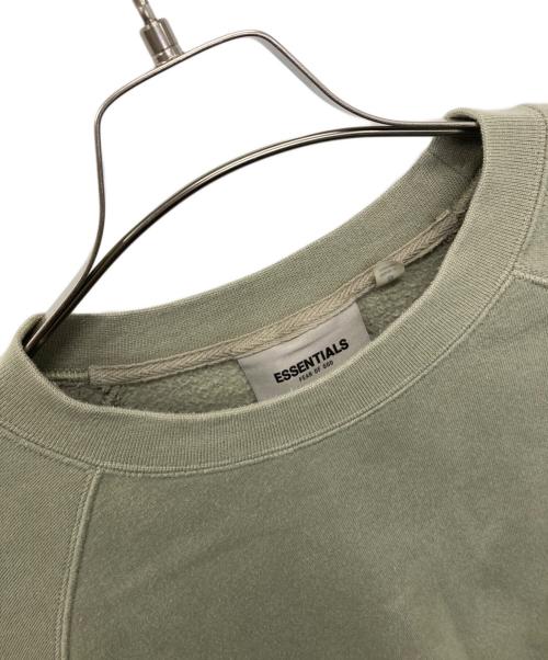 ESSENTIALS（エッセンシャルズ）ESSENTIALS (エッセンシャルズ) 裏起毛スウェット オリーブ サイズ:Sの古着・服飾アイテム