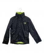 THE NORTH FACEザ ノース フェイス）の古着「RESOLVE JACKET」｜ブラック×ライトグリーン