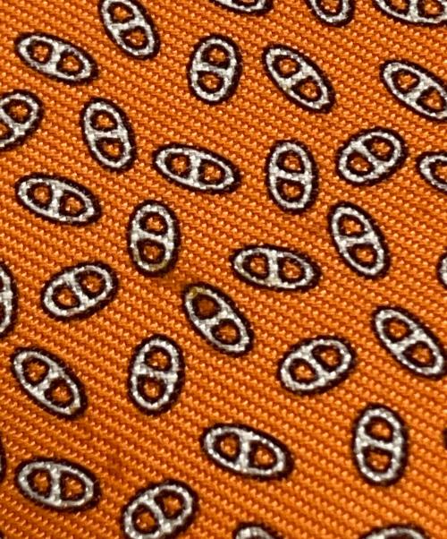 HERMES（エルメス）HERMES (エルメス) ネクタイ オレンジ サイズ:-の古着・服飾アイテム