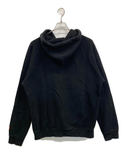 HERON PRESTON（ヘロンプレストン）HERON PRESTON (ヘロンプレストン) Nasa Raglan Photo Hoodie ブラック サイズ:Sの古着・服飾アイテム