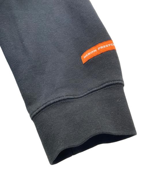 HERON PRESTON（ヘロンプレストン）HERON PRESTON (ヘロンプレストン) Nasa Raglan Photo Hoodie ブラック サイズ:Sの古着・服飾アイテム