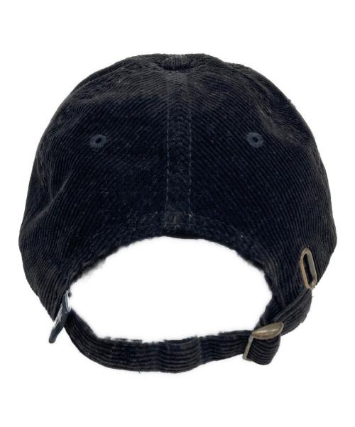 stussy（ステューシー）stussy (ステューシー) コーデュロイキャップ ブラックの古着・服飾アイテム