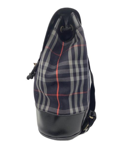 Burberry's（バーバリー）Burberry's (バーバリー) リュック ネイビー×グレーの古着・服飾アイテム
