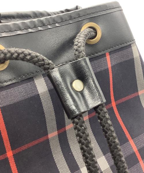 Burberry's（バーバリー）Burberry's (バーバリー) リュック ネイビー×グレーの古着・服飾アイテム
