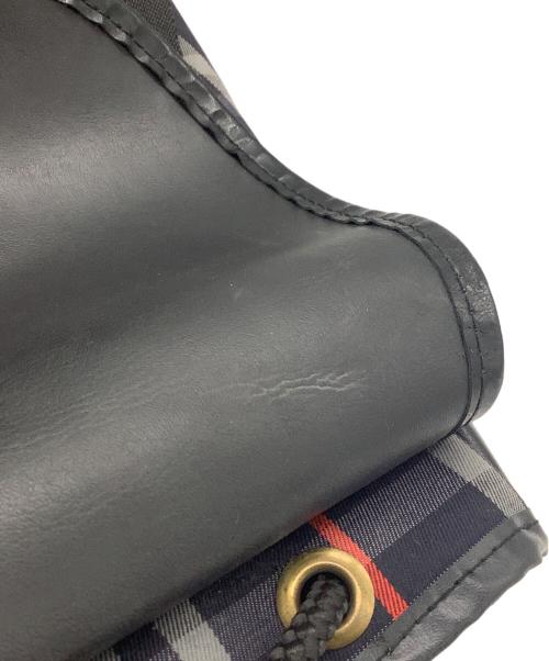 Burberry's（バーバリー）Burberry's (バーバリー) リュック ネイビー×グレーの古着・服飾アイテム
