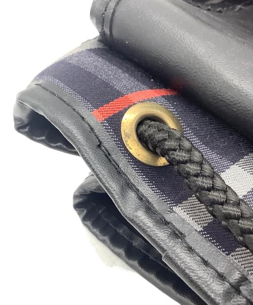 Burberry's（バーバリー）Burberry's (バーバリー) リュック ネイビー×グレーの古着・服飾アイテム