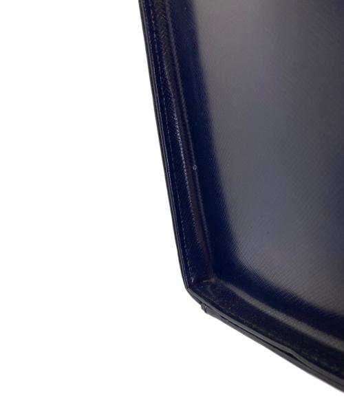 GIANNI VERSACE（ジャンニ・ヴェルサーチ）GIANNI VERSACE (ジャンニ・ヴェルサーチ) ハンドバッグ ネイビーの古着・服飾アイテム