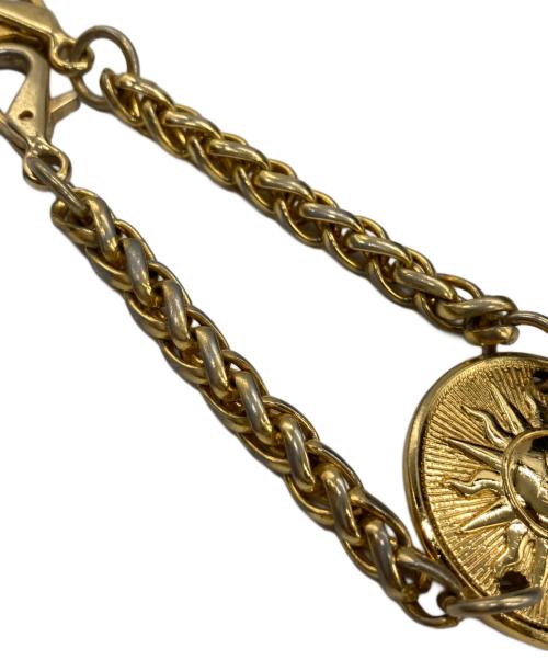 GIANNI VERSACE（ジャンニ・ヴェルサーチ）GIANNI VERSACE (ジャンニ・ヴェルサーチ) ハンドバッグ ネイビーの古着・服飾アイテム