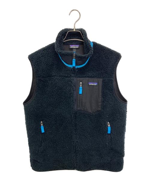 Patagonia（パタゴニア）Patagonia (パタゴニア) クラシック・レトロX・ベスト ネイビー×ブラック×ブルー サイズ:Lの古着・服飾アイテム