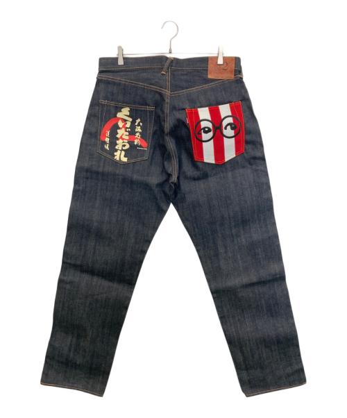EVISU（エヴィス）EVISU (エヴィス) デニムパンツ インディゴ サイズ:36×35の古着・服飾アイテム