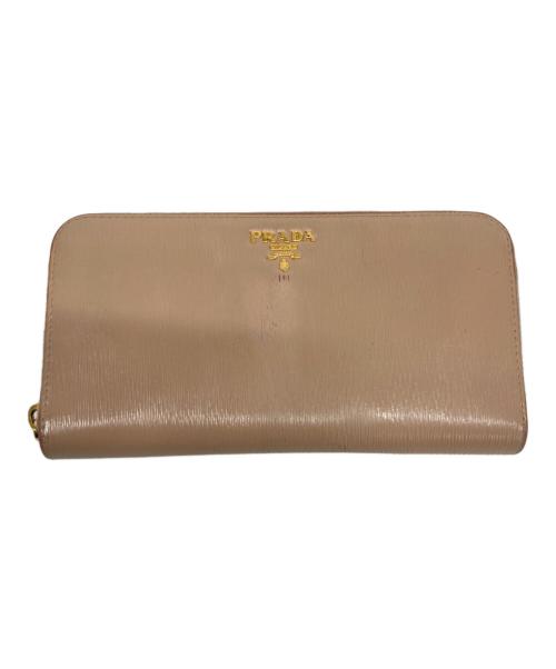 PRADA（プラダ）PRADA (プラダ) 長財布 ピンクの古着・服飾アイテム