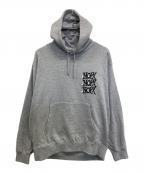 CROSS STITCHクロスステッチ）の古着「プルオーバーパーカー」｜グレー