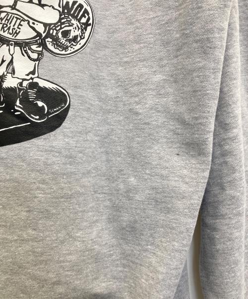 CROSS STITCH（クロスステッチ）CROSS STITCH (クロスステッチ) プルオーバーパーカー グレー サイズ:XXLの古着・服飾アイテム