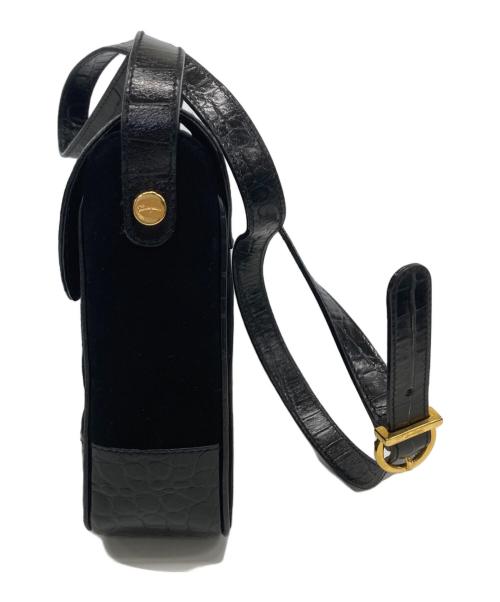 Salvatore Ferragamo（サルヴァトーレ フェラガモ）Salvatore Ferragamo (サルヴァトーレ フェラガモ) ショルダーバッグ ブラックの古着・服飾アイテム