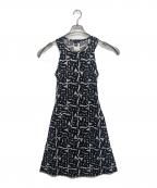 VERSUS VERSACEヴェルサス ヴェルサーチェ）の古着「ノースリーブワンピース」｜ブラック