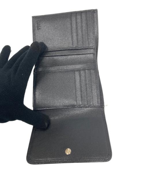 FURLA（フルラ）FURLA (フルラ) 3つ折り財布 ブラックの古着・服飾アイテム