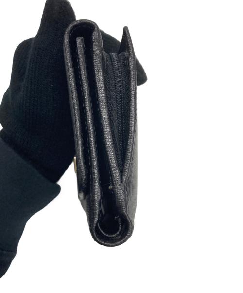 FURLA（フルラ）FURLA (フルラ) 3つ折り財布 ブラックの古着・服飾アイテム