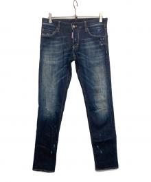 DSQUARED2（ディースクエアード）の古着「デニムパンツ」｜インディゴ