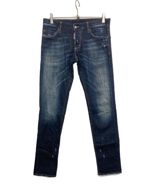 DSQUARED2（ディースクエアード）DSQUARED2 (ディースクエアード) デニムパンツ インディゴ サイズ:28cmの古着・服飾アイテム