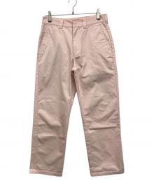 SUPREME（シュプリーム）の古着「ワークパンツ」｜ピンク