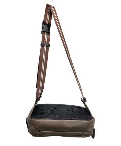 CASTELBAJAC（カステルバジャック）CASTELBAJAC (カステルバジャック) ウエストバッグ ブラウン×カーキの古着・服飾アイテム