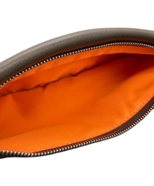 CASTELBAJAC（カステルバジャック）CASTELBAJAC (カステルバジャック) ウエストバッグ ブラウン×カーキの古着・服飾アイテム