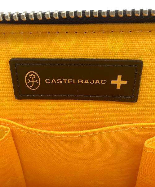 CASTELBAJAC（カステルバジャック）CASTELBAJAC (カステルバジャック) ショルダーバッグ オレンジの古着・服飾アイテム
