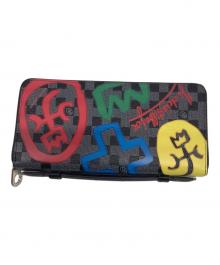 CASTELBAJAC（カステルバジャック）の古着「クラッチバッグ」｜ブラック×マルチカラー