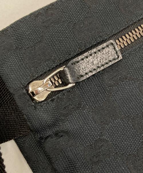 GUCCI（グッチ）GUCCI (グッチ) ウエストポーチ ブラックの古着・服飾アイテム