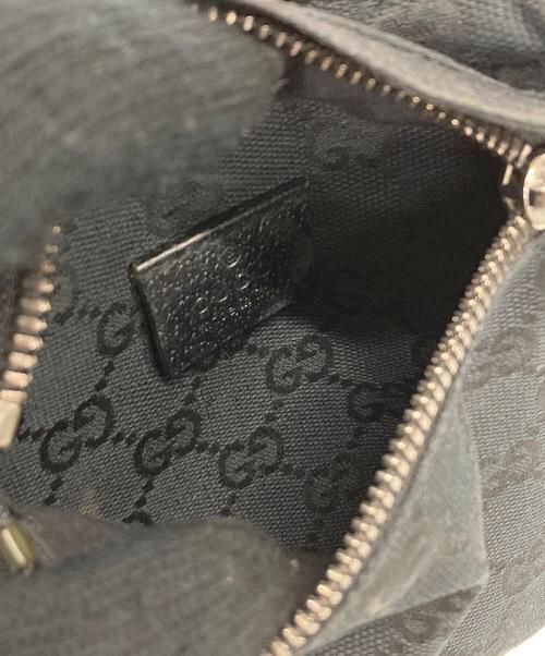 GUCCI（グッチ）GUCCI (グッチ) ウエストポーチ ブラックの古着・服飾アイテム