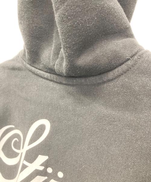 stussy（ステューシー）stussy (ステューシー) プルオーバーパーカー ブラック サイズ:Sの古着・服飾アイテム