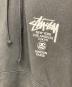 中古・古着 stussy (ステューシー) プルオーバーパーカー ブラック サイズ:S：7000円